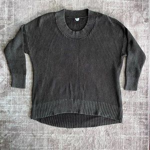 LAST CHANCE Aerie Grey Oversized Sweater